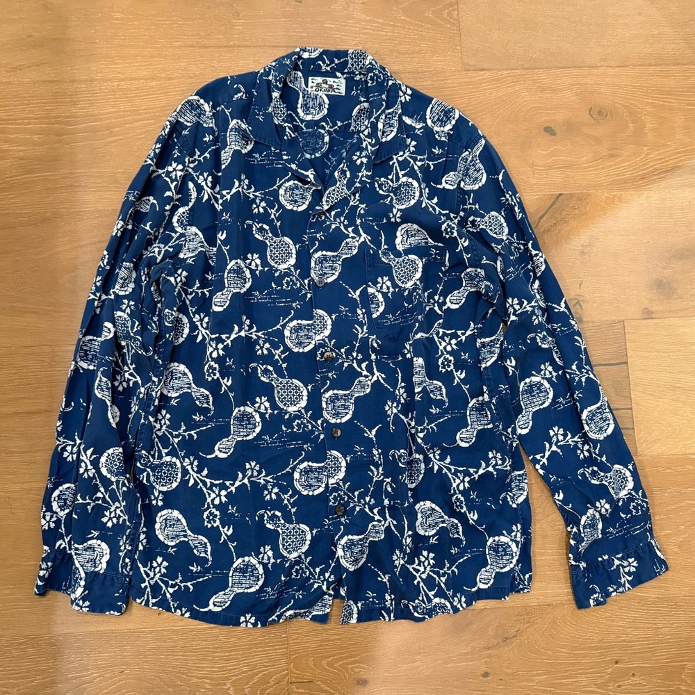 Blue Blue Japan -  Indigo Shirt - XL - Made in Japan
